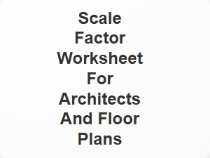 Architectural Design Application for Scale Factors