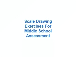 Assessment Exercises for Scale Drawing Practice